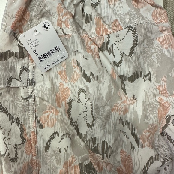 Free People FP Movement In The Wild Printed Shorts Pockets NEW - Picture 4 of 4